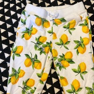 Janie and Jack 2T lemon sweatpants